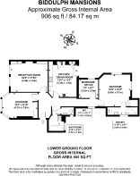 Biddulph Mansions Floor Plan