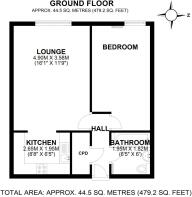 Ashdown Court, Harts Lane Floor Plan