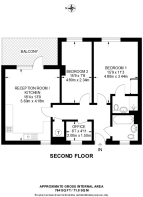 Floorplan area for info only, not for £/sq. ft valuation