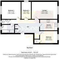 Floorplan - Flat 5, Channel Keep, St Augustine Roa