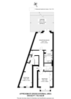 Floorplan area for info only, not for £/sq. ft valuation