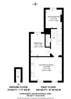 Floorplan area for info only, not for £/sq. ft valuation