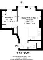 Floorplan area for info only, not for £/sq. ft valuation
