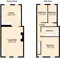 9 Arvonia Terrace, Criccieth - all floors.JPG