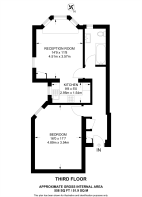 Floorplan area for info only, not for £/sq. ft valuation