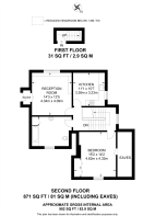Floorplan area for info only, not for £/sq. ft valuation