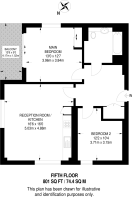 Floorplan area for info only, not for £/sq. ft valuation