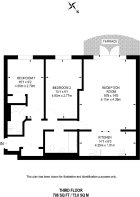 Floorplan area for info only, not for £/sq. ft valuation