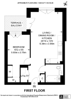 Floorplan area for info only, not for £/sq. ft valuation