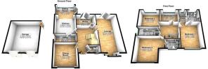 3D floorplan for 6 lumwood
