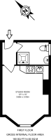 Floorplan area for info only, not for Â£/sq. ft valuation