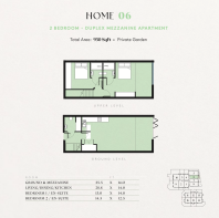 2 Bedroom Example