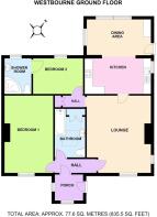 Westbourne, Bungalow Road, Lamlash 2D