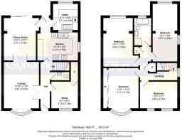 Floorplan - 1, Cornfield Close, Littlehampton, BN1