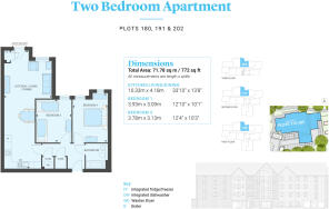 Block F, Rivermead Gardens Plot 180 - Floor Plan