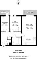 Floorplan area for info only, not for £/sq. ft valuation