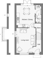 Dandara - Wittering Place - The Charleston, Home 28 floorplan