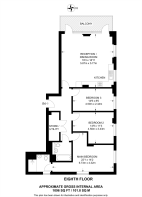 Floorplan area for info only, not for £/sq. ft valuation