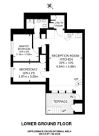 Floorplan area for info only, not for £/sq. ft valuation