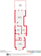 Floorplan- 664 sqft