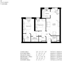 Apartment 34 Floor Plan