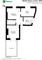 Floorplan area for info only, not for £/sq. ft valuation