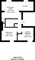 Floorplan area for info only, not for Â£/sq. ft valuation