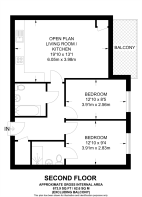 Floorplan area for info only, not for £/sq. ft valuation