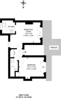 Floorplan area for info only, not for £/sq. ft valuation