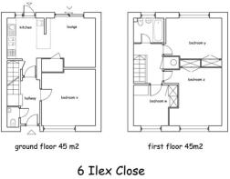 Ilex Close - Floor Plan