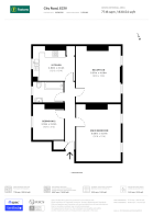 Floorplan area for info only, not for £/sq. ft valuation