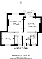 Floorplan area for info only, not for £/sq. ft valuation