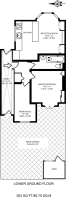 Floorplan area for info only, not for Â£/sq. ft valuation