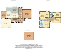Colour floorplan ...