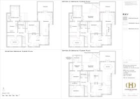 Existing and Optional floor plans