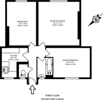 Floorplan area for info only, not for £/sq. ft valuation
