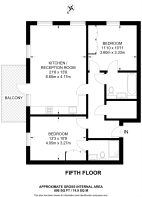Floorplan area for info only, not for £/sq. ft valuation