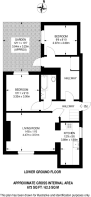 Floorplan area for info only, not for £/sq. ft valuation
