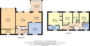 Floorplan - 35 Admirals Walk, Littlehampton, BN17 