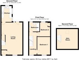 19 Bowydd Street, Blaenau Ffestiniog - all floors