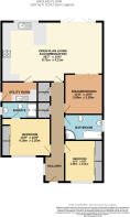 Colour floorplan ...