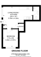 Floorplan area for info only, not for Â£/sq. ft valuation