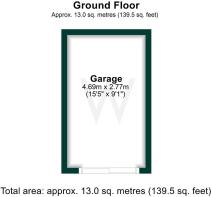 Garage , 19, Highfield Road, Salisbury - all floor