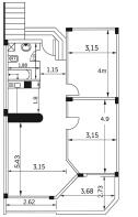 2 bedroom Nile plan 