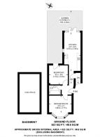 Floorplan area for info only, not for £/sq. ft valuation