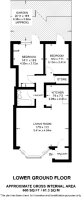 Floorplan area for info only, not for £/sq. ft valuation