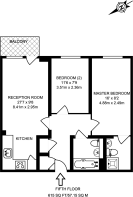 Floorplan area for info only, not for £/sq. ft valuation