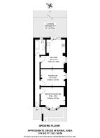 Floorplan area for info only, not for £/sq. ft valuation