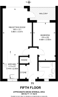 Floorplan area for info only, not for £/sq. ft valuation
