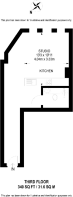 Floorplan area for info only, not for £/sq. ft valuation